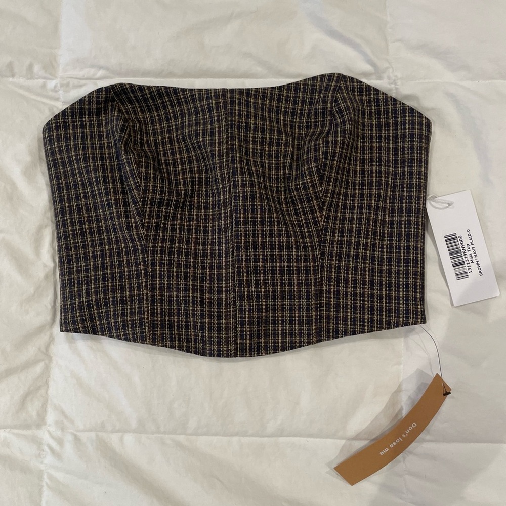 NWT Reformation Maia Bustier Top Size 0